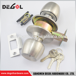 Bangladesh estilo Degol Mejor precio Cerradura de pomo de puerta de doble cara de acero inoxidable de alta calidad