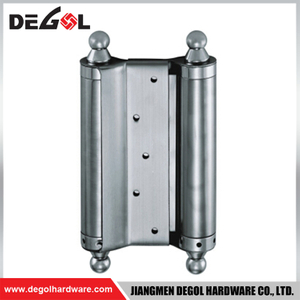 Bisagras de puerta con bisagras de doble resorte de acero inoxidable de 4 pulgadas fabricadas en China