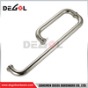DP1007 puerta corredera con tirador de cristal para ducha sin marco