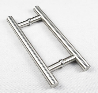 Tirador de puerta de vidrio de entrada redonda de acero inoxidable nuevo estilo superventas