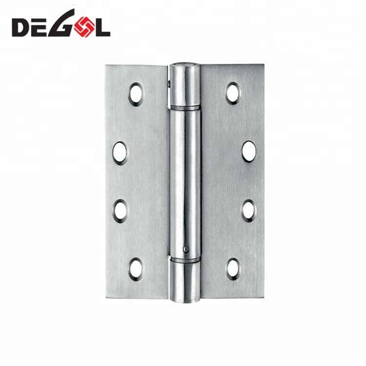 Bisagra de resorte de acero inoxidable sus304 de carga simple ajustable de alta calidad