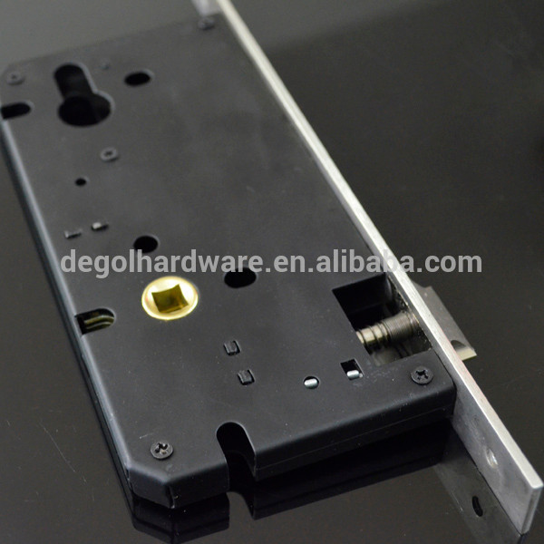 Cerradura de embutir con tirador de puerta de estilo moderno