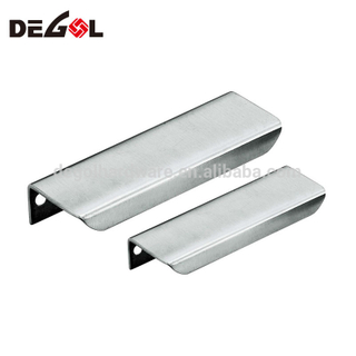 Cocina de ángulo de mecanizado de alta calidad Mango de perfil de acero inoxidable