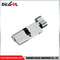 Perilla de giro de zinc de 60 mm tipos de cilindro cerradura de cilindro de puerta