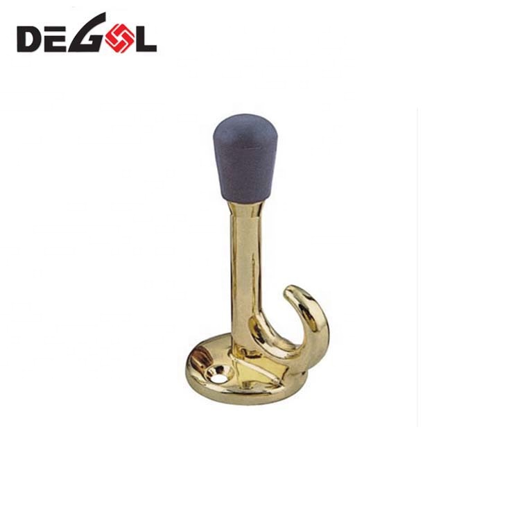 Tapón de puerta de gancho de acero inoxidable montado en la puerta promocional de calidad superior para abrigo