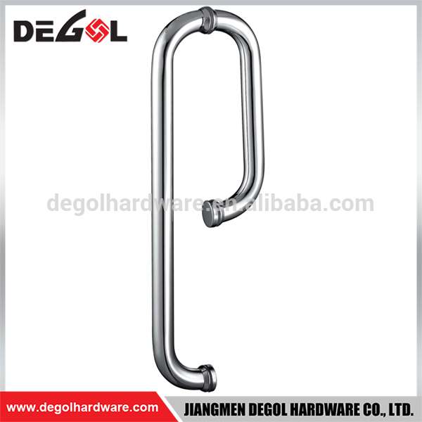 Proveedor de manija de puerta de vidrio vertical deslizante comercial de acero inoxidable de china de alta calidad