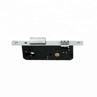 Cerradura de embutir para placa frontal de 2,5 mm de espesor y placa de impacto