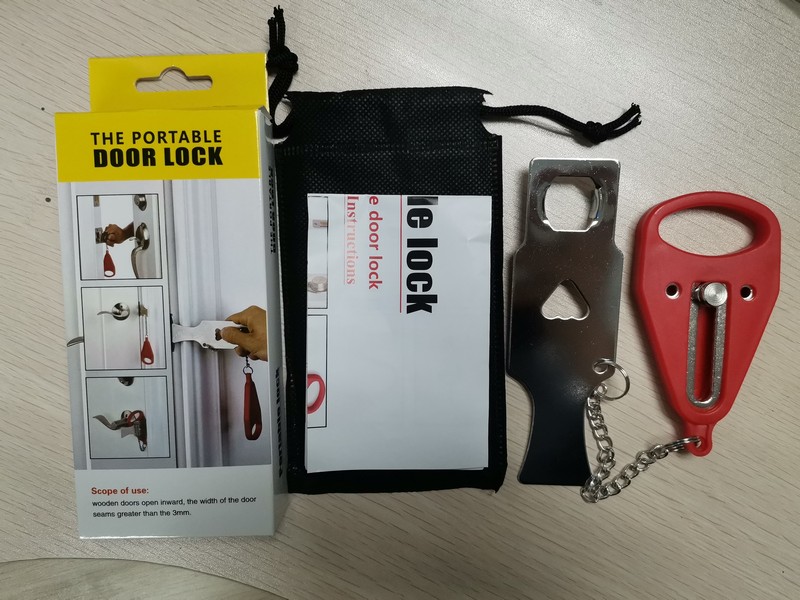 cerradura de puerta port&aacute;til