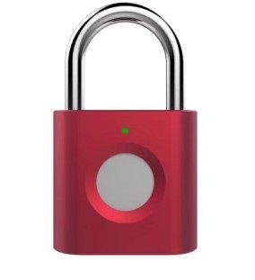 Cerradura de huella digital recargable USB sin llave inteligente de fábrica