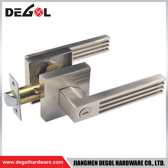BDL1172 Manija de cerradura de puerta con código de palanca cilíndrica de estilo americano al por mayor para entrada, baño y paso