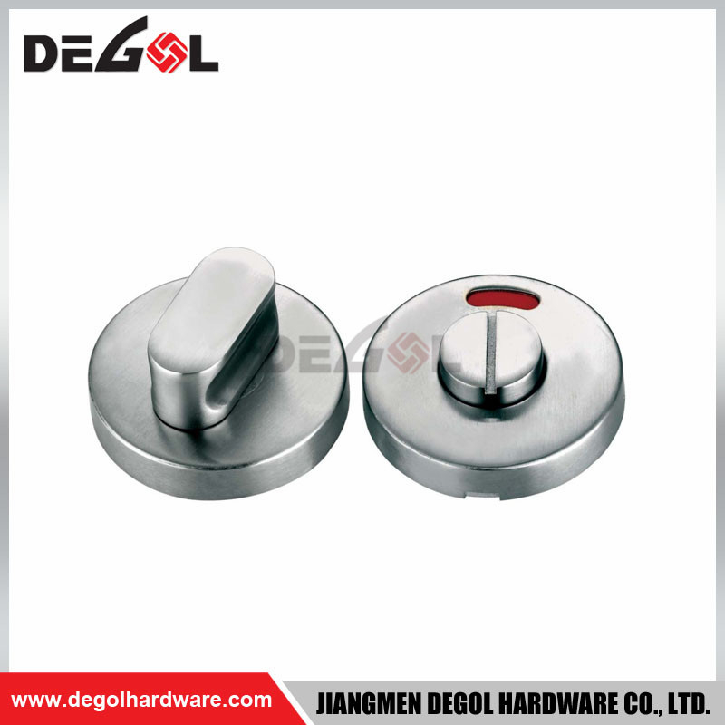 TT1006 Cerradura de puerta indicadora de inodoro y baño de acero inoxidable de alta calidad