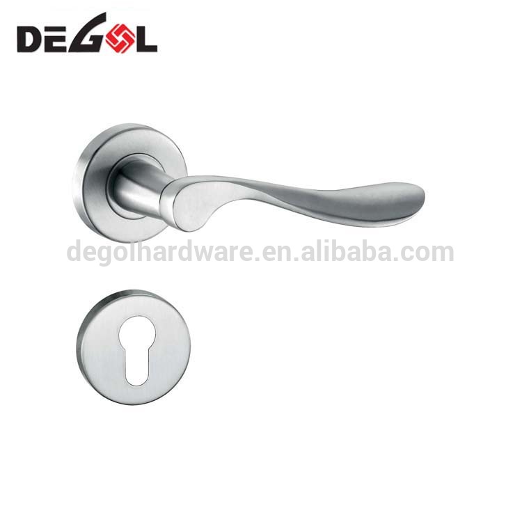 Tiradores y perillas de puertas de dormitorio de acero inoxidable al por mayor chinos