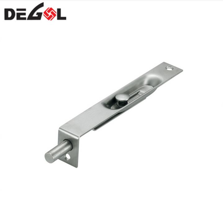 Cerradura de perno de puerta deslizante de acero inoxidable de alta calidad
