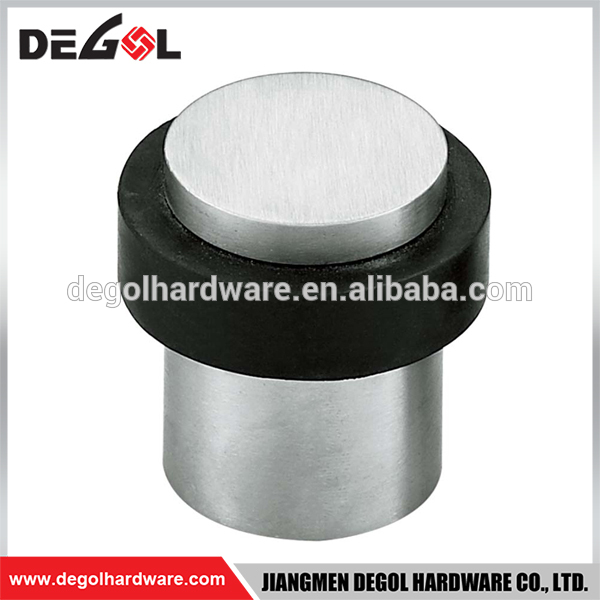 Tapón de puerta de goma de acero inoxidable de buena calidad de bajo precio de fábrica de China para puerta corredera