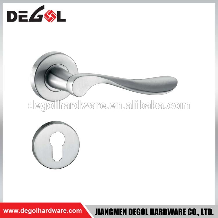 Nuevos y modernos tiradores de acero inoxidable de estilo europeo para precios de puertas interiores