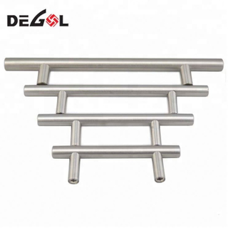 Mango de muebles de armario curvo de acero inoxidable de alta calidad para muebles de decoración cómoda