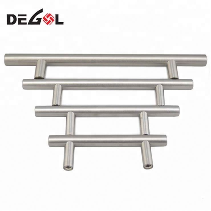 Mango de muebles de armario curvo de acero inoxidable de alta calidad para muebles de decoración cómoda