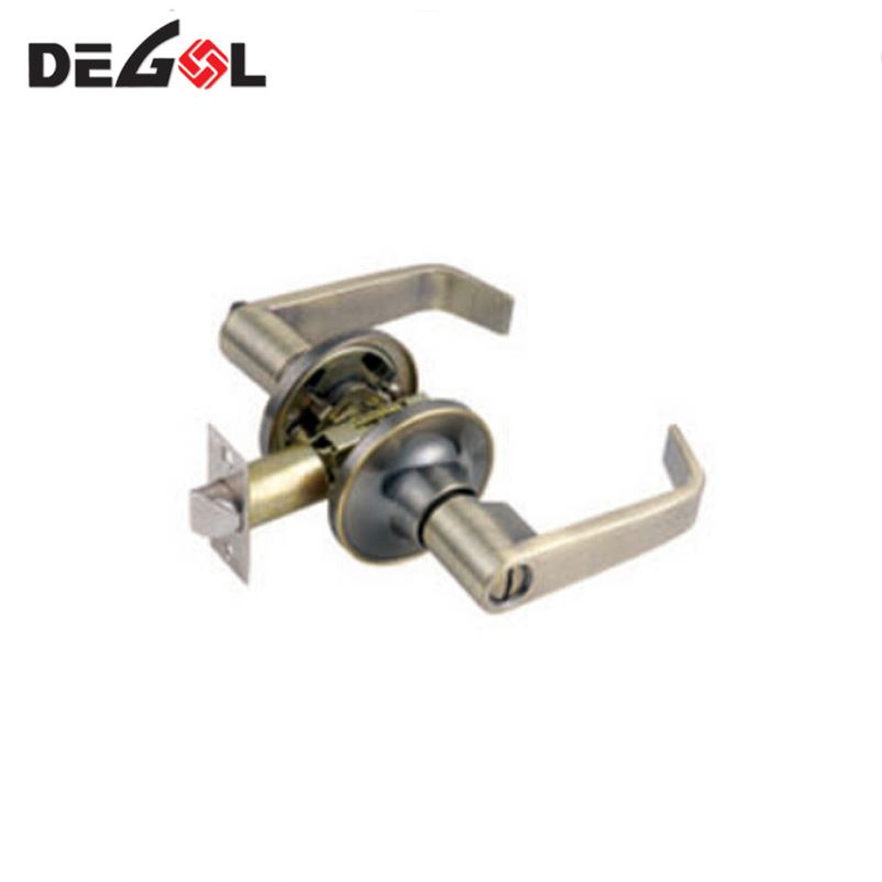 Cerradura de manija de puerta principal de alta calidad de zinc
