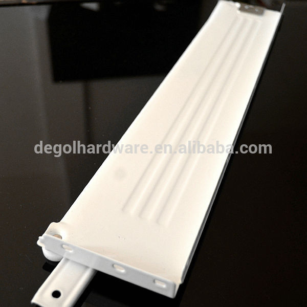Venta caliente de acero deslizante de cajón de caja de metal de cierre suave liso de extensión completa