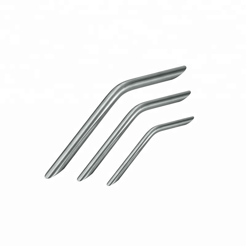 Top venta moderno decorado elegante de acero inoxidable gabinete dormitorio cajón manija