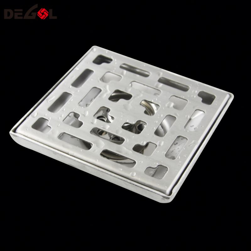 Tirador de puerta con pie Metal Acero inoxidable Piso Drenaje Canalón Rejilla