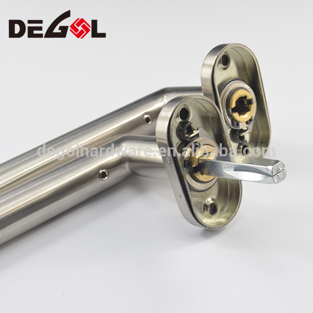 Venta caliente de doble cara de acero inoxidable LED manija de la puerta