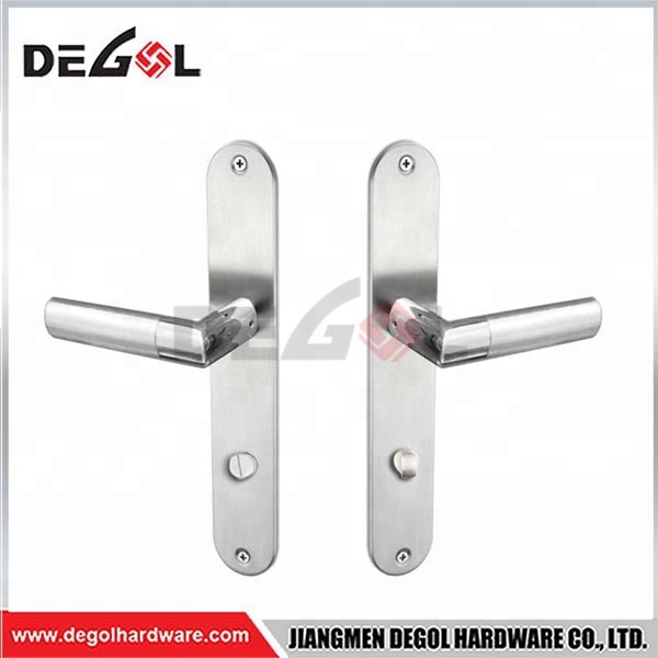 Cerradura de puerta delantera para manija de placa de puerta interior de apartamento