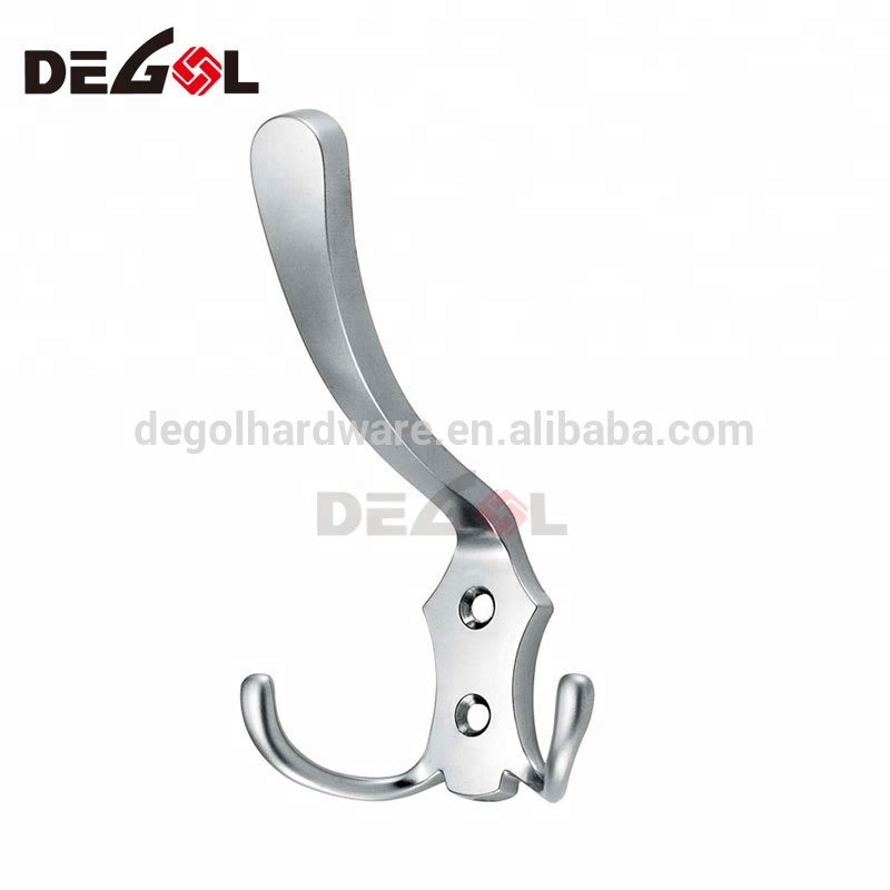 perchero de aleación de gancho para colgar en la pared perchero de zinc rosa dorado