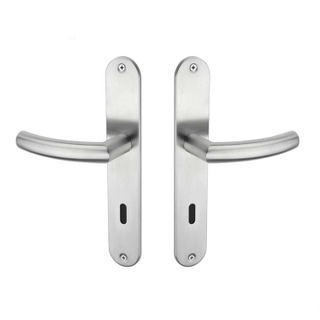 manija moderna de la puerta de acero inoxidable