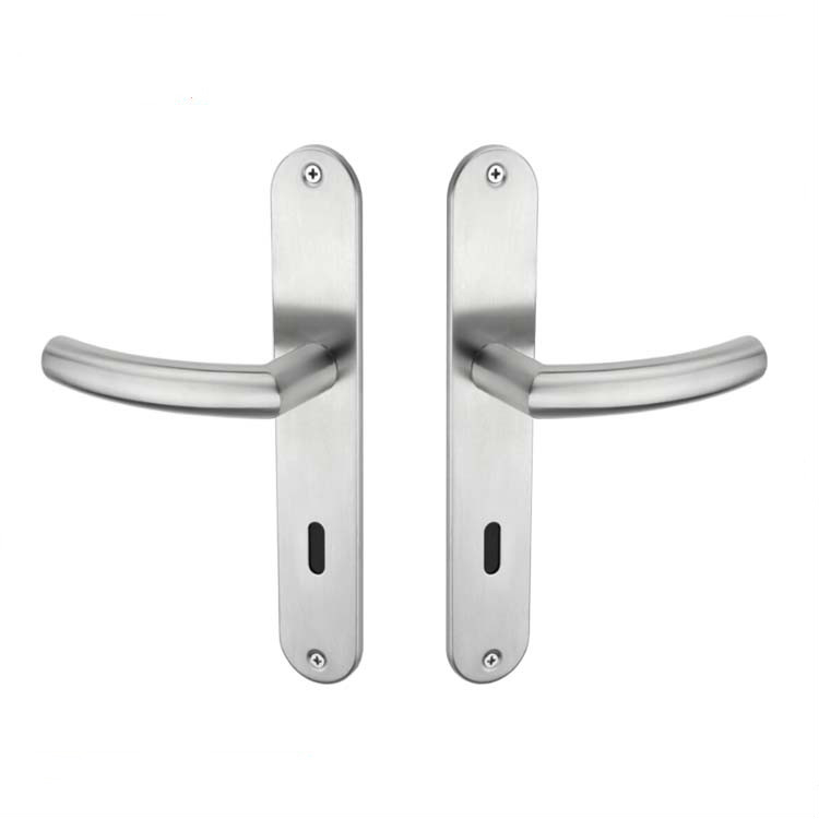 manija moderna de la puerta de acero inoxidable