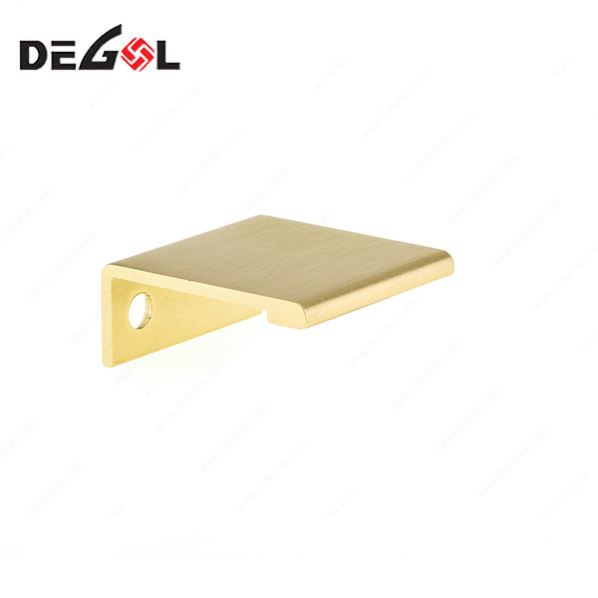 Tirador de puerta con pie Tirador de borde de aluminio