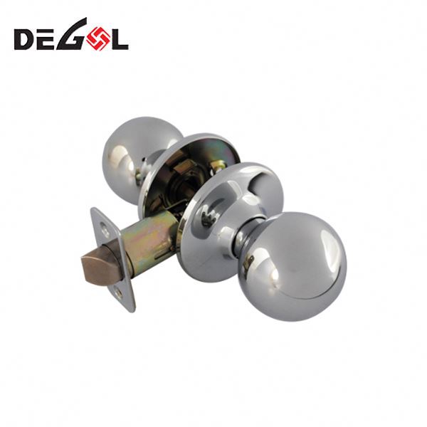 Bola Perilla de puerta de paso de bronce frotada con aceite para volante