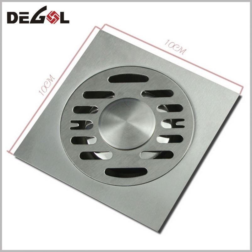 Nueva cubierta de acero inoxidable para drenaje de piso de garaje