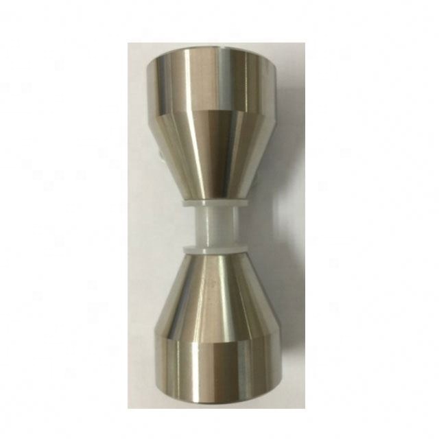 Perilla de cerradura de puerta de baño de baño de doble cara en forma escandinava