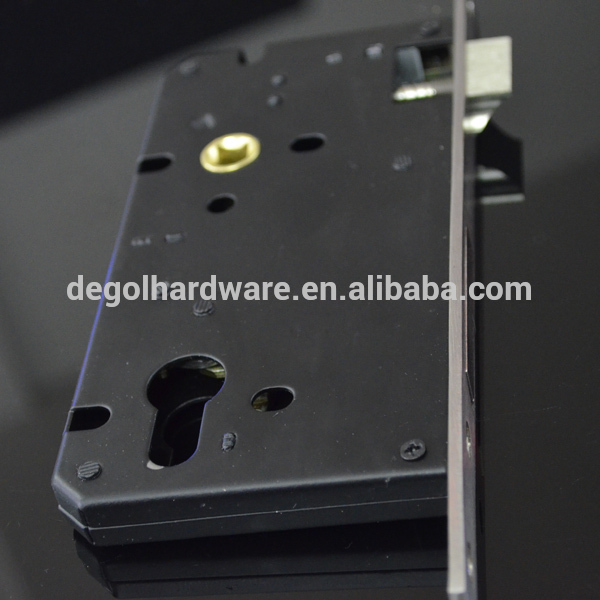 Venta caliente de acero inoxidable estándar europeo de alta seguridad 6085 cerradura de mortaja pesada