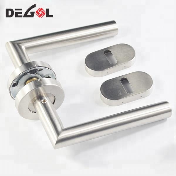 Los productos más vendidos manija de puerta de palanca de acero inoxidable en hardware de puerta rosa