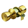 BDL1069 Cerradura de puerta simulada con perilla redonda de color dorado 