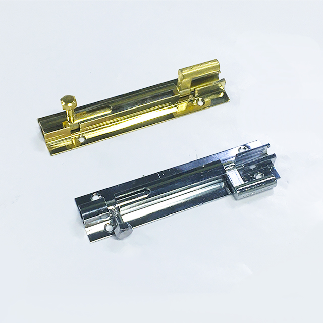 Perno de puerta con pernos deslizantes de acero inoxidable plateado de 6 pulgadas para ventanas y puertas