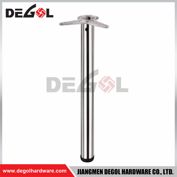 Pata de mueble extraíble con base triangular de alta calidad para mesa de cristal