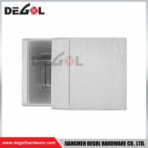 Manija de puerta de palanca UL de acero inoxidable 304 de buena calidad con placa