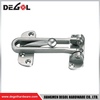 Perno de puerta protector de puerta con barra oscilante de acero inoxidable plateado de 108x63mm para seguridad 
