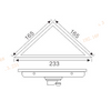 Acero inoxidable 304 del trefilado XG-310A1 drenaje de piso del grueso de 1,2 milímetros para la cocina del cuarto de baño