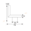 Acero inoxidable 304 del trefilado XG-315L4 drenaje de piso del grueso de 1,8 milímetros para la cocina del cuarto de baño