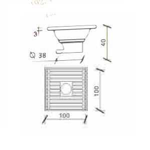 XG-330AF1 Trefilado 304 Acero inoxidable Drenaje de piso de 3,0 mm de espesor para baño Cocina