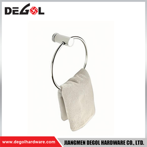 TR1005 Accesorios de baño modernos de acero inoxidable 304, anillo colgante de toalla a prueba de herrumbre para hoteles, barra de toalla de baño de lujo