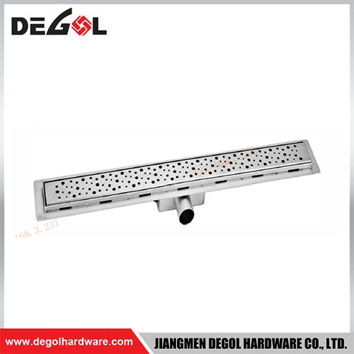 XG-TOZ Drenaje de Piso de Acero Inoxidable 304 con trefilado de 2,0 mm de Espesor para baño y Cocina