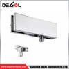 YE204 Herraje para puerta de cristal cromado satinado negro