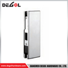 YE209 Herraje para puerta de cristal cromado satinado negro