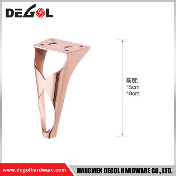 FL1167 Patas de muebles de metal Pata de sofá de ángulo recto de hierro forjado resistente