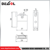 YR-011A polea para puertas y ventanas corredizas 